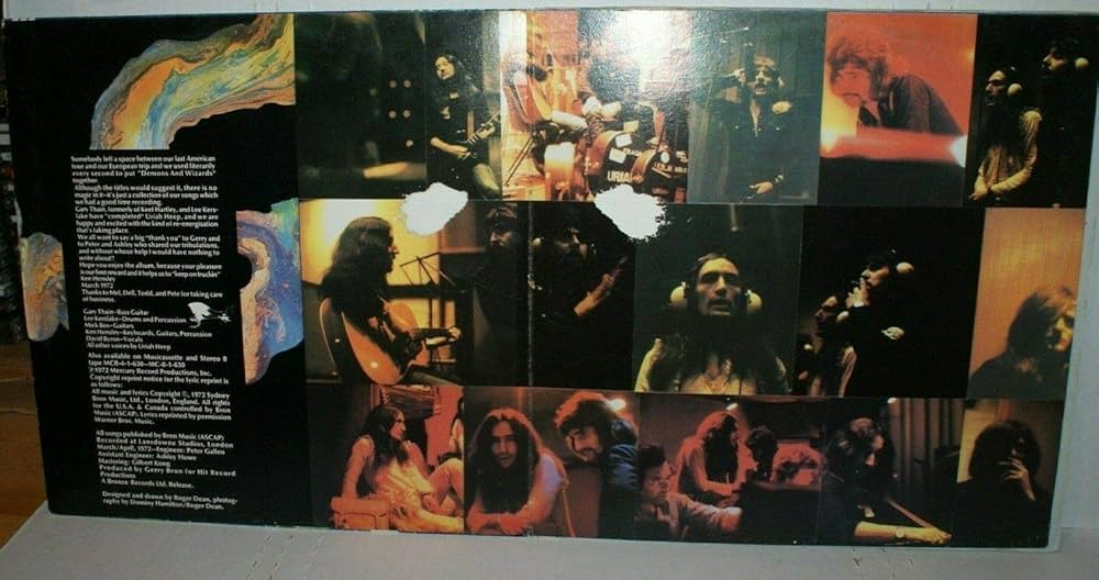 jin rest is history レコード Demons And Wizards LP - Mercury - SRM-1-630 - Amazon.com Music